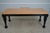Large Tiger Maple Country Style 1 Drawer Desk For Sale - Image 14 of 17
