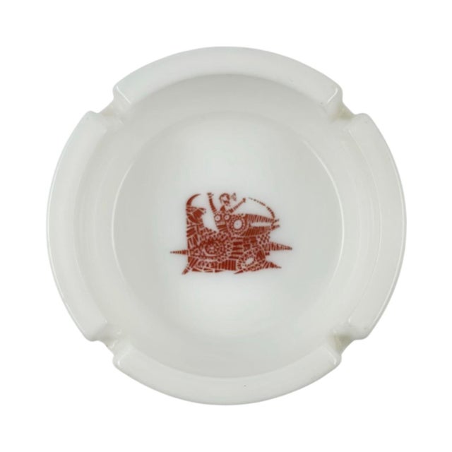 Vintage Hotel Byblos Saint-Tropez France Ashtray For Sale - Image 4 of 9