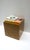 Wood Wood Pedestal Cube End or Side Table, Modern Design Style, Circa Mid-20th Century For Sale - Image 7 of 11
