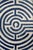 Walk the maze with the Lucca circular rug design, named after the carved labyrinth in the Cathedral of San Maritino in...