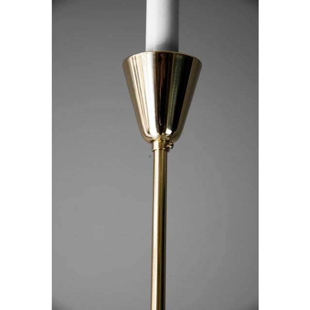 Metal Italian Chandelier, 1960s For Sale - Image 7 of 10