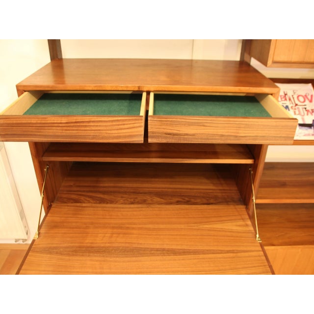 Brown Mid-Century Royal System Wall Shelf by Poul Cadovius for Cado, Denmark, 1960s For Sale - Image 8 of 18