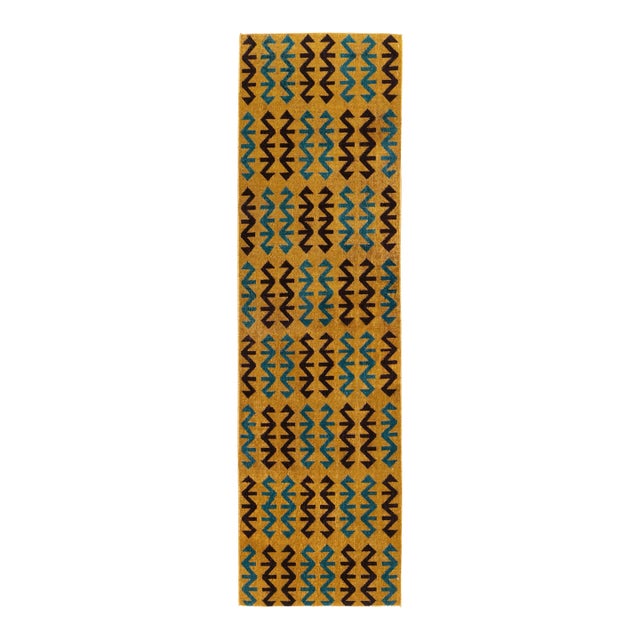 Galerie Shabab Collection Mid-20th Century Turkish Anatolian Art Deco Runner For Sale