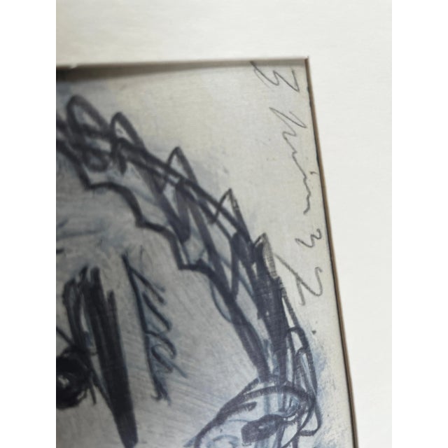 Pablo Picasso Lithograph Head Guernica Ltd Edition Study +Custom Frame For Sale - Image 4 of 5