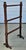 Wood Late Victorian Mahogany Folding Quilt Rack For Sale - Image 7 of 8