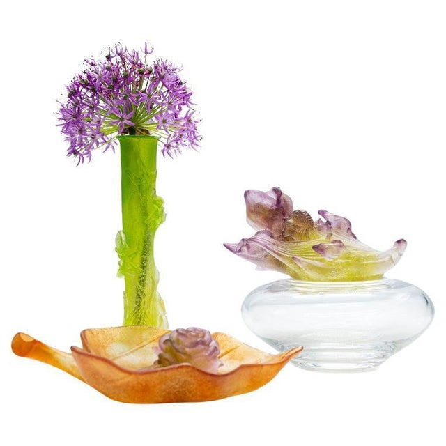 Vintage Glass Paste Figurines from Daum, 1980, Set of 4 For Sale - Image 9 of 9