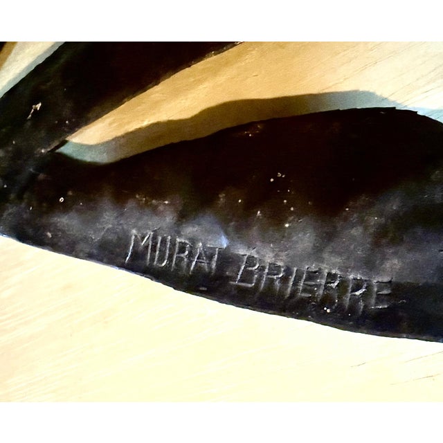 Murat Brierre, Large Masterwork Haitian Folk Art Steel Drum Metal Work Sculpture Murat Brierre For Sale - Image 11 of 17