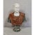 Stone Bust of an Emperor, 1980s, Marble For Sale - Image 7 of 7