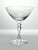 American Tiffin Franciscan “Surf” Set of 3 Coupe Champagne Glasses For Sale - Image 3 of 6