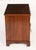 Vintage Flame Mahogany Bedside Chests with Slides, 20th Century, Set of 2 For Sale - Image 14 of 16
