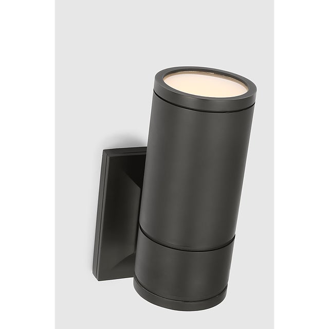 Ebony Chapman & Myers for Visual Comfort Signature Provo 10" Canister Light in Matte Black For Sale - Image 8 of 13