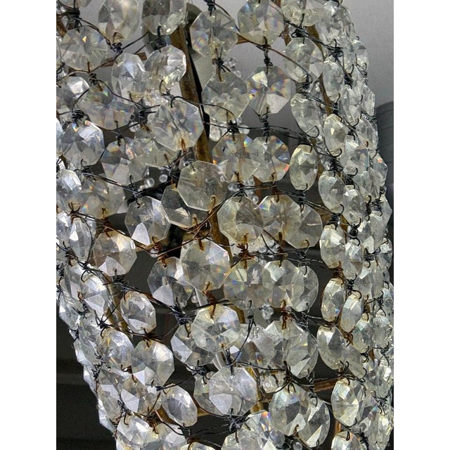 Redondo Crystal Beaded Ship Chandelier by Miamar Home For Sale - Image 12 of 13
