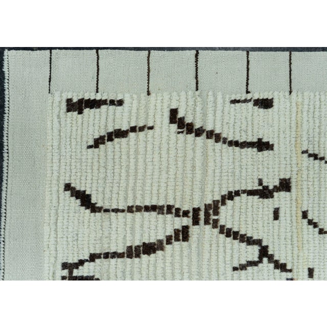 Early 21st Century Turkish Tulu Handmade Rug 7'8" x 10'5" #19334 For Sale - Image 5 of 8
