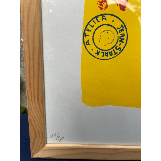 Jean Starck, Composition, Screen Print, 2016, Framed For Sale - Image 6 of 14