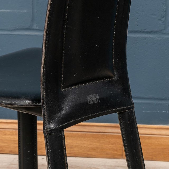 Italian Alice Dining Chairs by Giorgio Cattelan for Emmepi, 1984, Set of 4 For Sale - Image 14 of 18