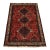 Shiraz Rug 3’6′ X 5′ Red Wool Vintage Tribal Hand-Knotted Oriental Carpet For Sale