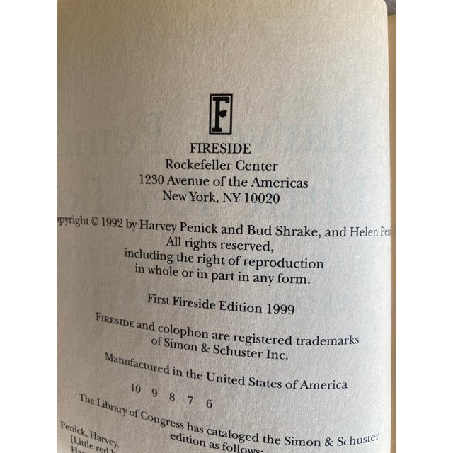 A 7.5 x 5 Vintage copy of the New York Times Bestseller HARVEY PENICK’S LITTLE RED BOOK / Lessons and Teaching from a...