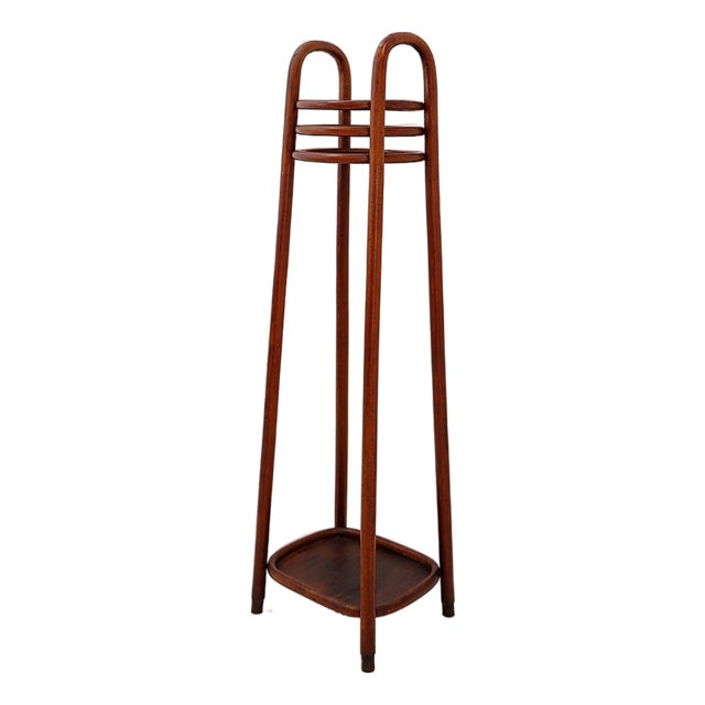Bentwood Pedestal Flower Stand from Jacob & Josef Kohn, 1890s For Sale