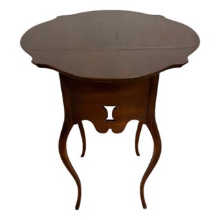 Antique Art Nouveau Edwardian Style Parlor Occasional Lamp Table For Sale