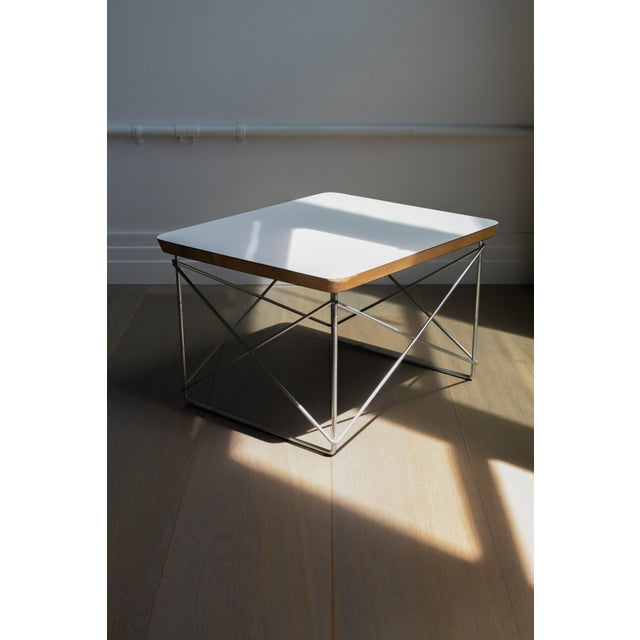 Set of Three 1970s Charles and Ray Eames LTR Side Tables For Sale In Los Angeles - Image 6 of 8