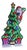 Santa and Christmas Tree Ekkolight 48"H For Sale