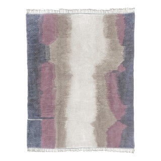 Hand-Knotted Wool Rug by Azele Studio For Sale