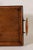 Vintage English Oak Handled Tray With Brass Details For Sale - Image 4 of 5