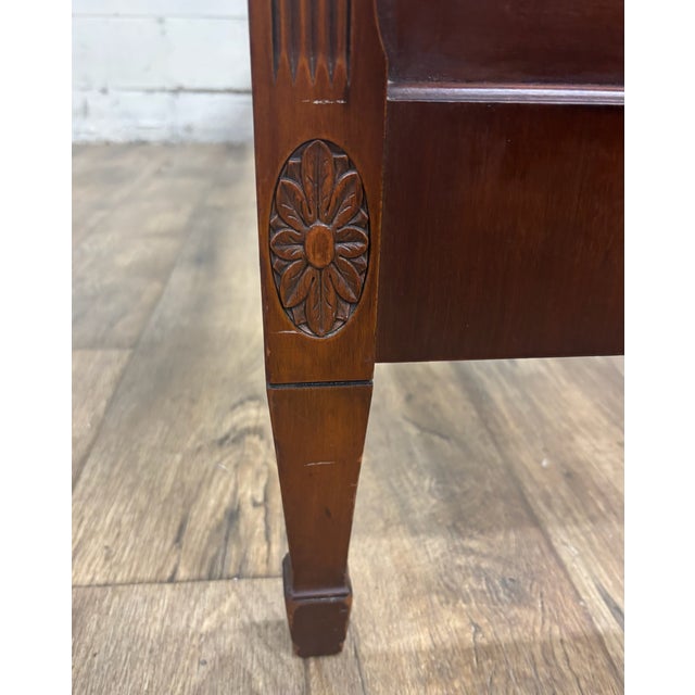 Vintage Kindel Twin Size Sleigh Bed For Sale - Image 9 of 10