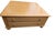 1990s Ethan Allen American Dimensions Map Case Coffee Table Storage Trunk Mission 255 For Sale - Image 12 of 18