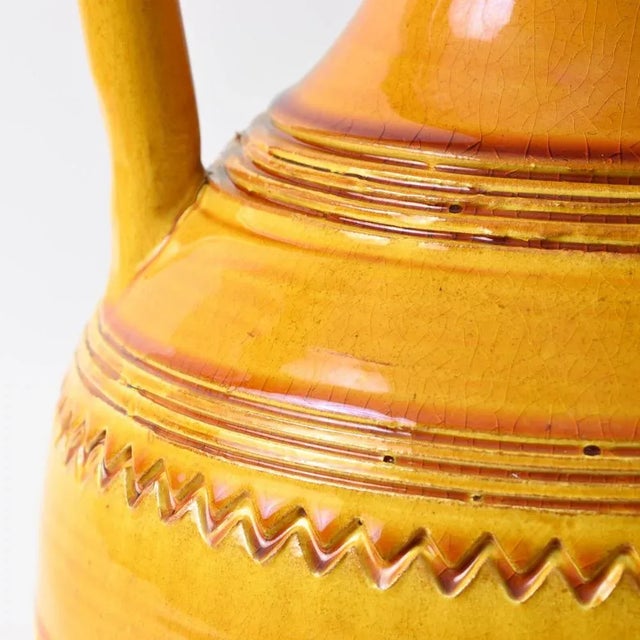 Italian Rustic Style Vase by Aldo Londi for Bitossi, 1960s For Sale - Image 6 of 12