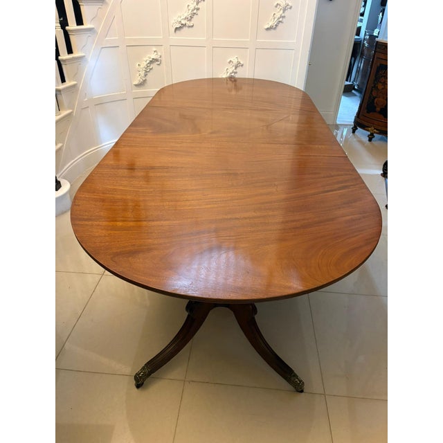 Antique Georgian Extendable Dining Table in Mahogany, 1800 For Sale - Image 4 of 18