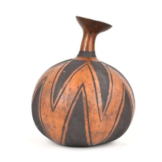 Tribal 19th Century Tutsi Ceremonial Gourd For Sale - Image 3 of 9
