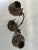 Metal Late 20th Century Detailed Bronze Crane With Foliage Candlabra For Sale - Image 7 of 9