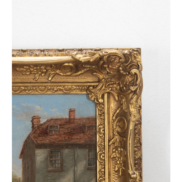 Reigate, Surrey, 1860, Oil on Canvas, Framed For Sale - Image 11 of 13