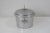 Mid 20th Century Mid-Century Hammered Aluminum Ceramic Lined Ice Bucket With Side Handles & Lid For Sale - Image 5 of 9