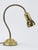 Mid-Century Modern Gooseneck Brass Table Lamp, Germany, 1970s For Sale - Image 9 of 18