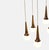 Mid-Century Modern 1950s Cascading Chandelier by Stilnovo For Sale - Image 3 of 6
