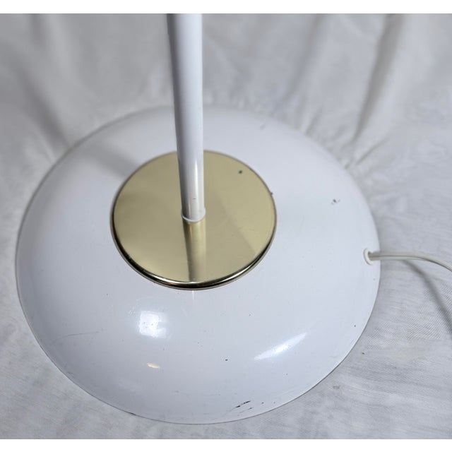 Metal Late 20th Century Contemporary Pharmacy Style Floor Lamp For Sale - Image 7 of 12