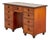 Victorian Pedestal Desk in Mahogany, 1850s For Sale