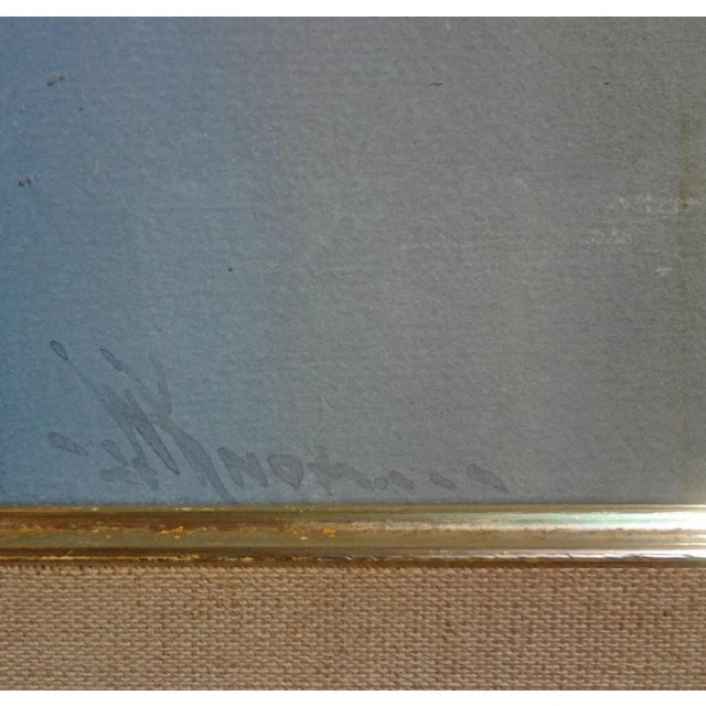 1930s 1930s Venice Watercolor Painting Framed Wall Art - a Pair For Sale - Image 5 of 5