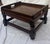 Ethan Allan Heirloom Collection Leather and Solid Wood in Nutmeg Finish Footstool For Sale In Palm Springs - Image 6 of 13