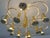 Large Golden Ceiling Light from Cosack, Germany, 1970s For Sale - Image 14 of 18