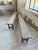 Vintage Rustic Farmhouse Benches in Oak, 1970s, Set of 2 For Sale - Image 18 of 18