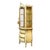 1960s Italian Franco Tacchi Vitrine on 3 Drawer Base With Gilt Trim For Sale - Image 6 of 15