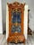 Elevate your home with the grandeur of this magnificent French Louis XV display cabinet, an extraordinary statement piece...