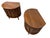 1960s Mid-Century Modern Kent Coffey Perspecta Commode Walnut Nightstands - Set of 2 For Sale - Image 5 of 10
