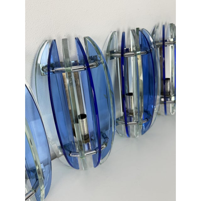 Wall Lamps from Veca, Italy, 1970s, Set of 4 For Sale - Image 16 of 18