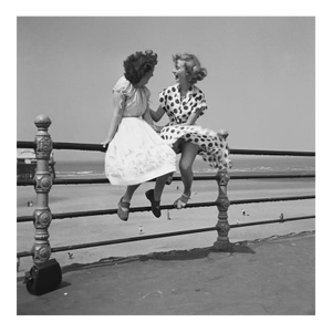 'Blackpool Railings' Unframed Archival Pigment Print