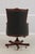 Francesco Molon Black Tufted Leather Swivel Arm Chair For Sale In Philadelphia - Image 6 of 18