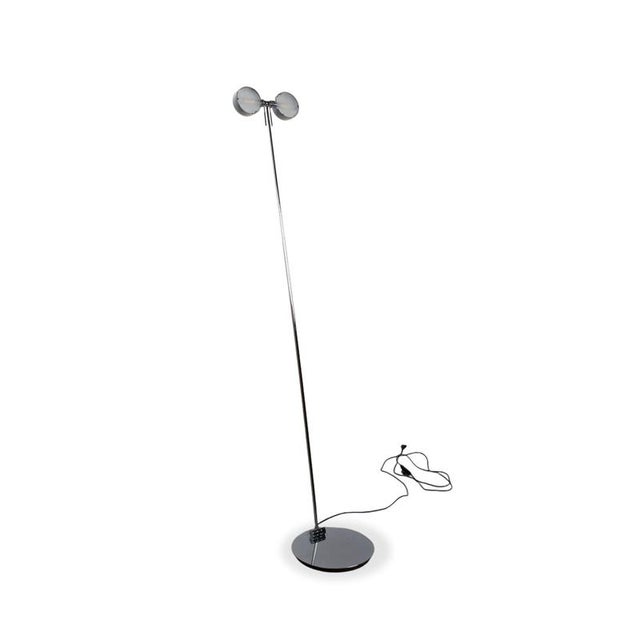 Tiltable Sento Terra Floor Lamp with Chrome Finish from Occhio For Sale - Image 4 of 18